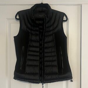 Bernardo Down Quilted Black Vest